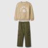 GAP Baby set of sweatshirt and cargo pants - Boys
