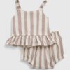 GAP Baby striped set peplum - Girls
