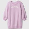 GAP Baby sweatshirt dress with logo - Girls