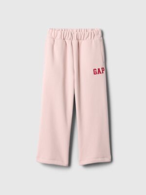 GAP Baby wide sweatpants with logo - Girls