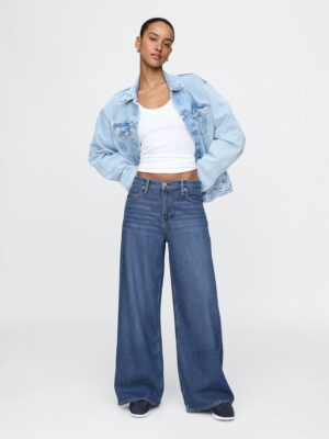 GAP Baggy Mid Rise UltraSoft Jeans - Women's