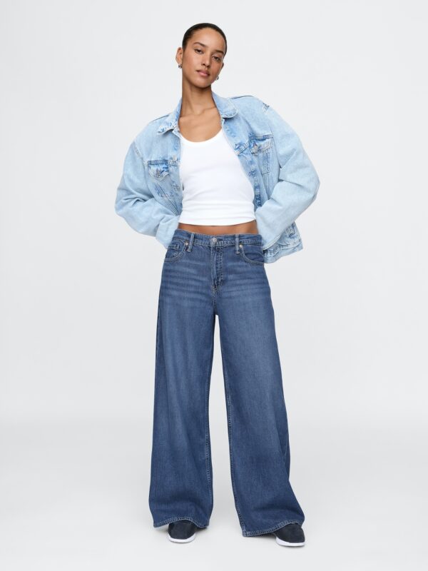 GAP Baggy Mid Rise UltraSoft Jeans - Women's