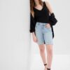 GAP Bermuda Denim Shorts - Women