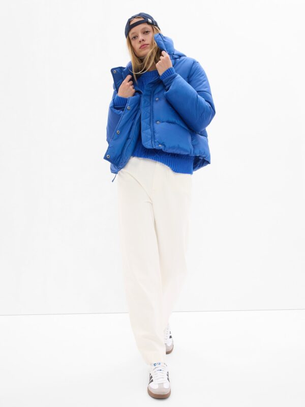 GAP Big Puff Crop Jacket - Women
