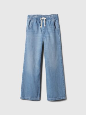 GAP Children's Jeans High Rise Wide-Leg - Girls