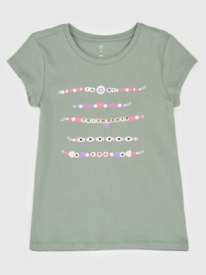 GAP Children's T-shirt with logo - Girls