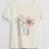 GAP Children's T-shirt with print - Girls