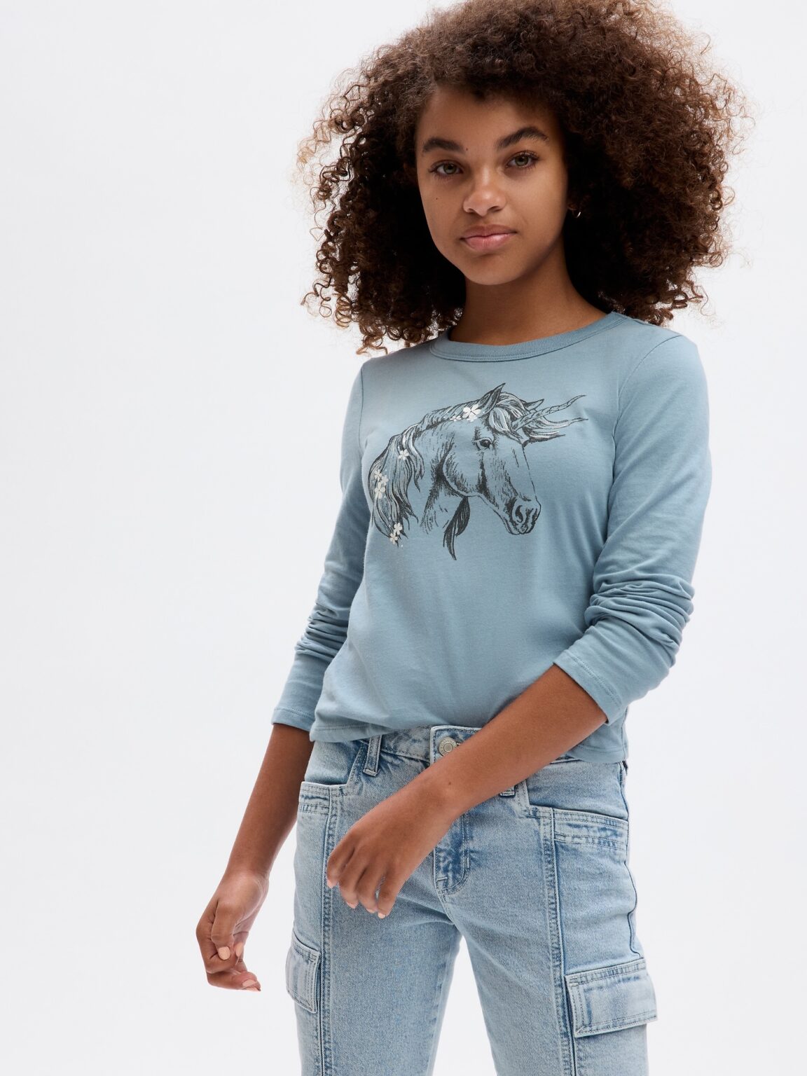 GAP Children's T-shirt with print - Girls