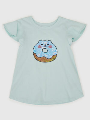 GAP Children's T-shirt with sequins - Girls