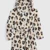 GAP Children's bathrobe with hood with handles - Girls