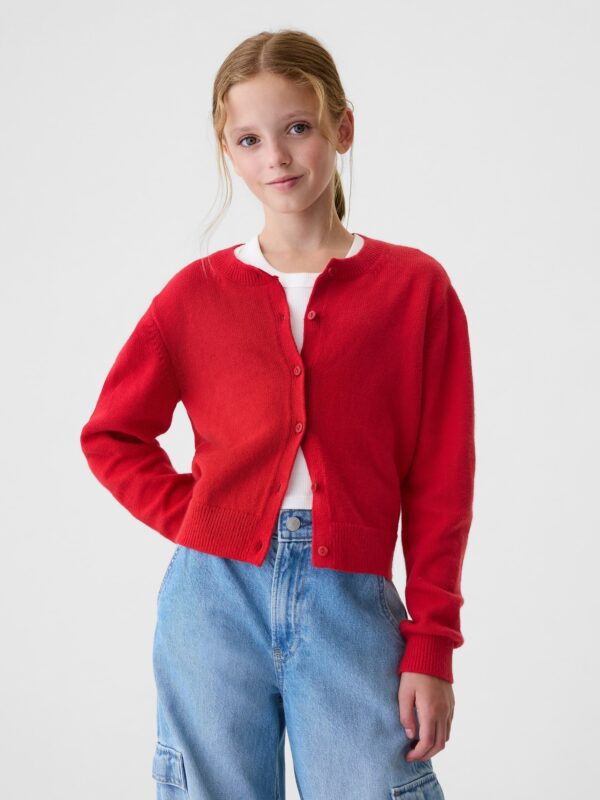GAP Children's crop cardigan CashSoft - Girls