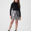 GAP Children's metallic denim cargo skirt - Girls