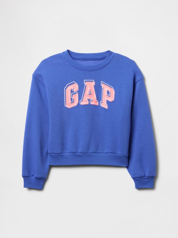 GAP Children's oversize sweatshirt with logo - Girls