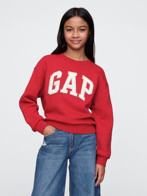 GAP Children's oversize sweatshirt with logo - Girls