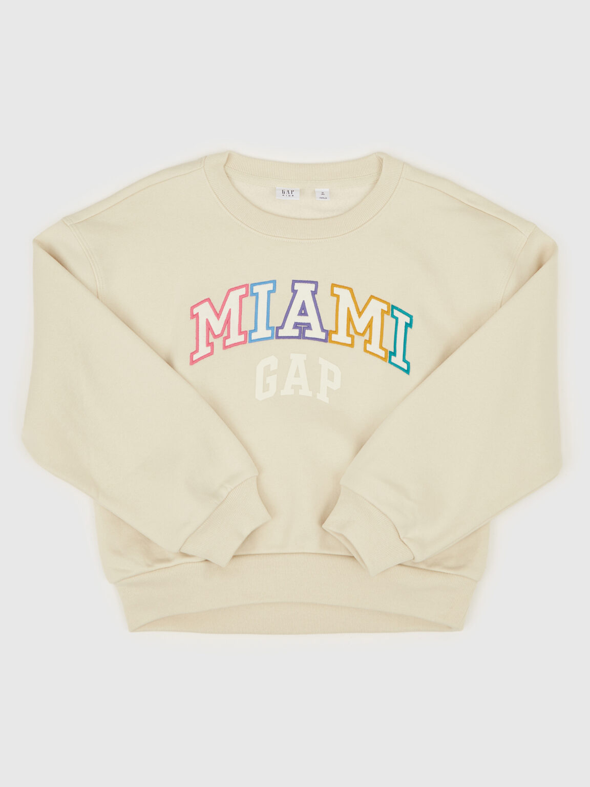 GAP Children's oversize sweatshirt with logo - Girls