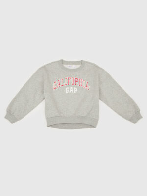 GAP Children's oversize sweatshirt with logo - Girls
