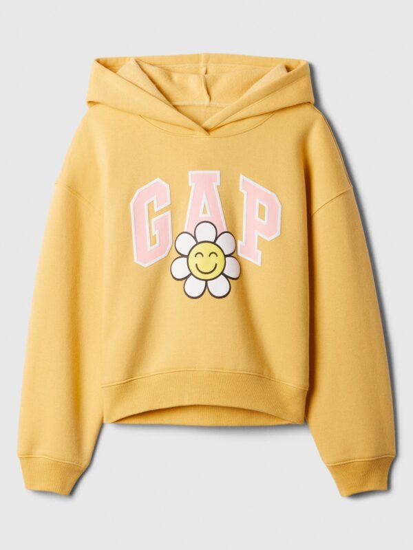 GAP Children's oversize sweatshirt with logo - Girls