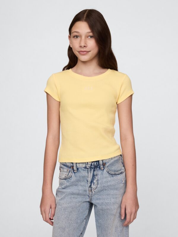 GAP Children's ribbed T-shirt - Girls