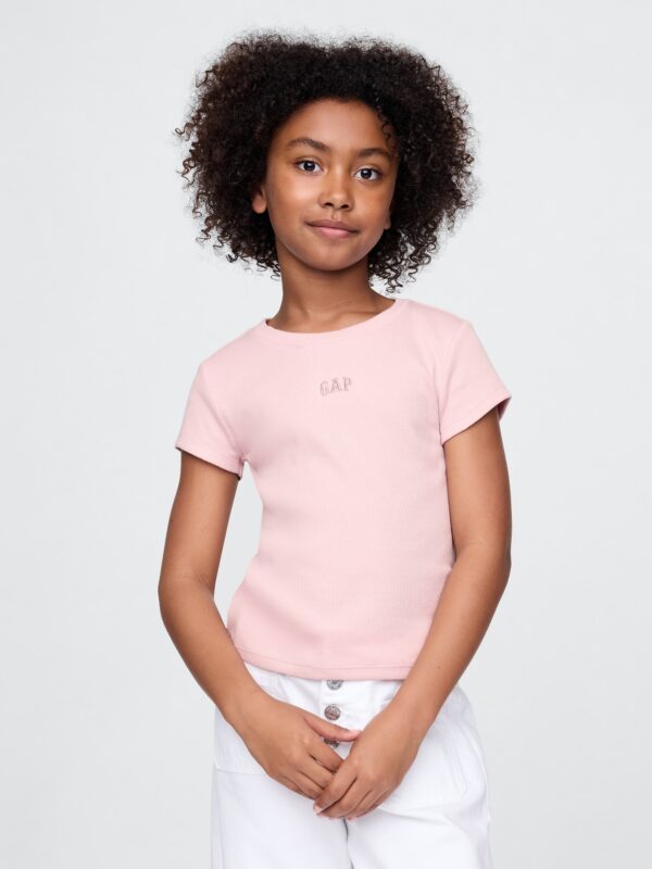 GAP Children's ribbed T-shirt - Girls
