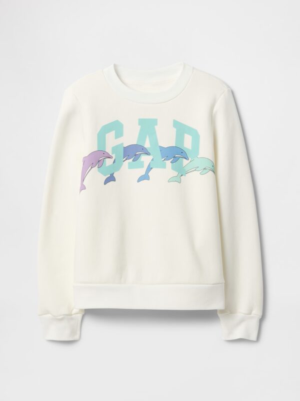 GAP Children's sweatshirt with logo - Girls