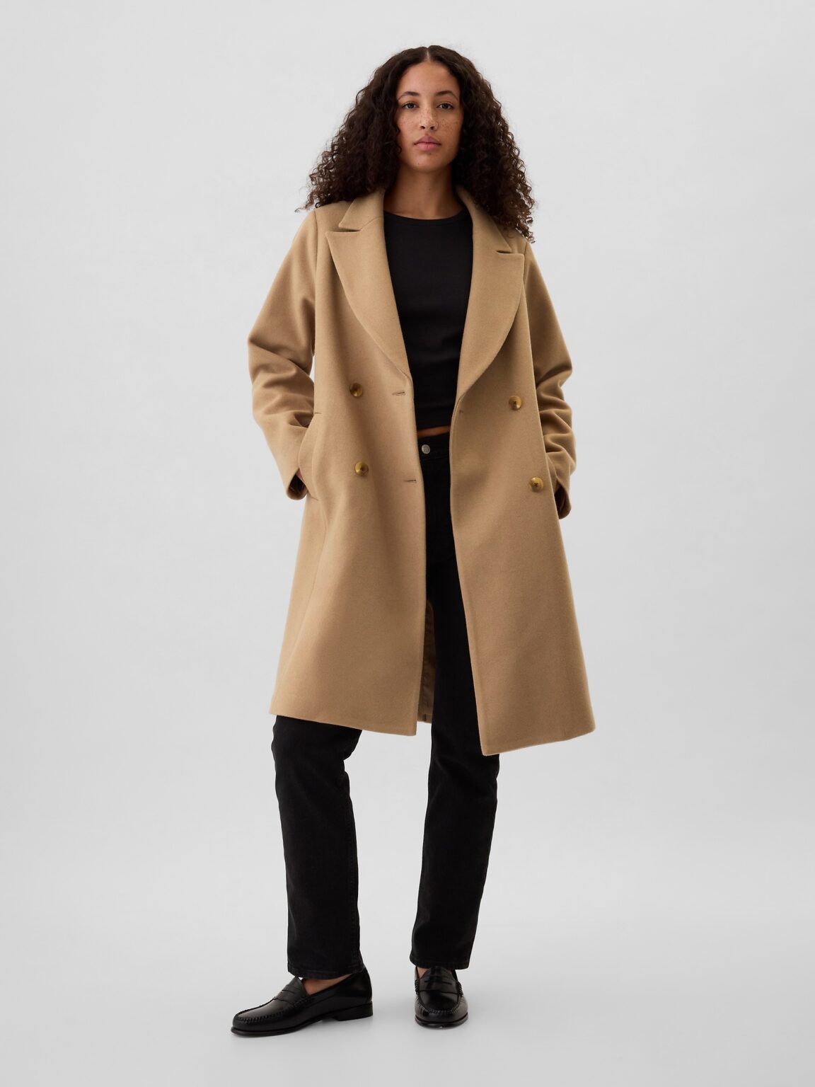 GAP Coat with wool blend - Women's