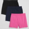 GAP Colorful Girls' Children's Shorts Cartwheel Shorts in Stretch Jersey