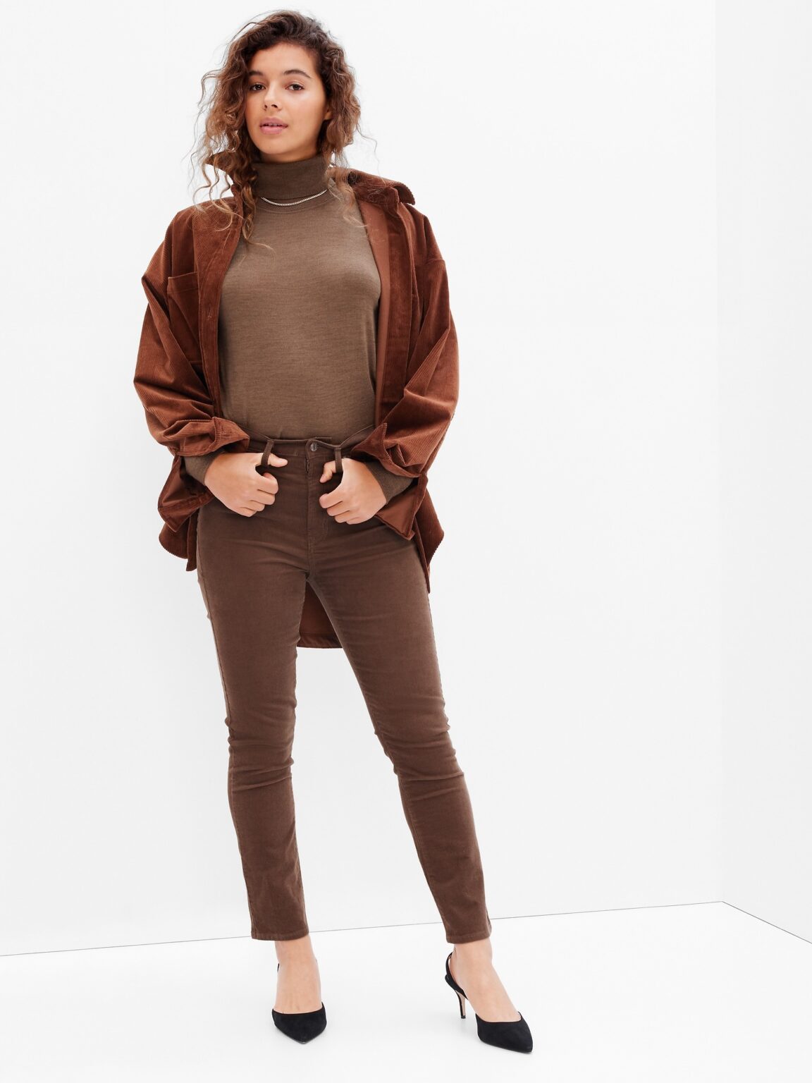 GAP Corduroy trousers slim vintage - Women's