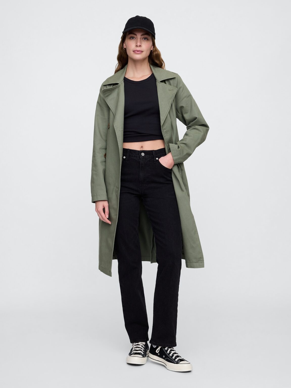 GAP Cotton trench coat - Women's