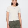 GAP Crop T-shirt with logo - Women's