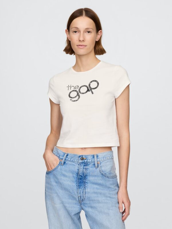 GAP Crop T-shirt with logo - Women's