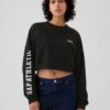 GAP Crop sweatshirt with logo - Women's