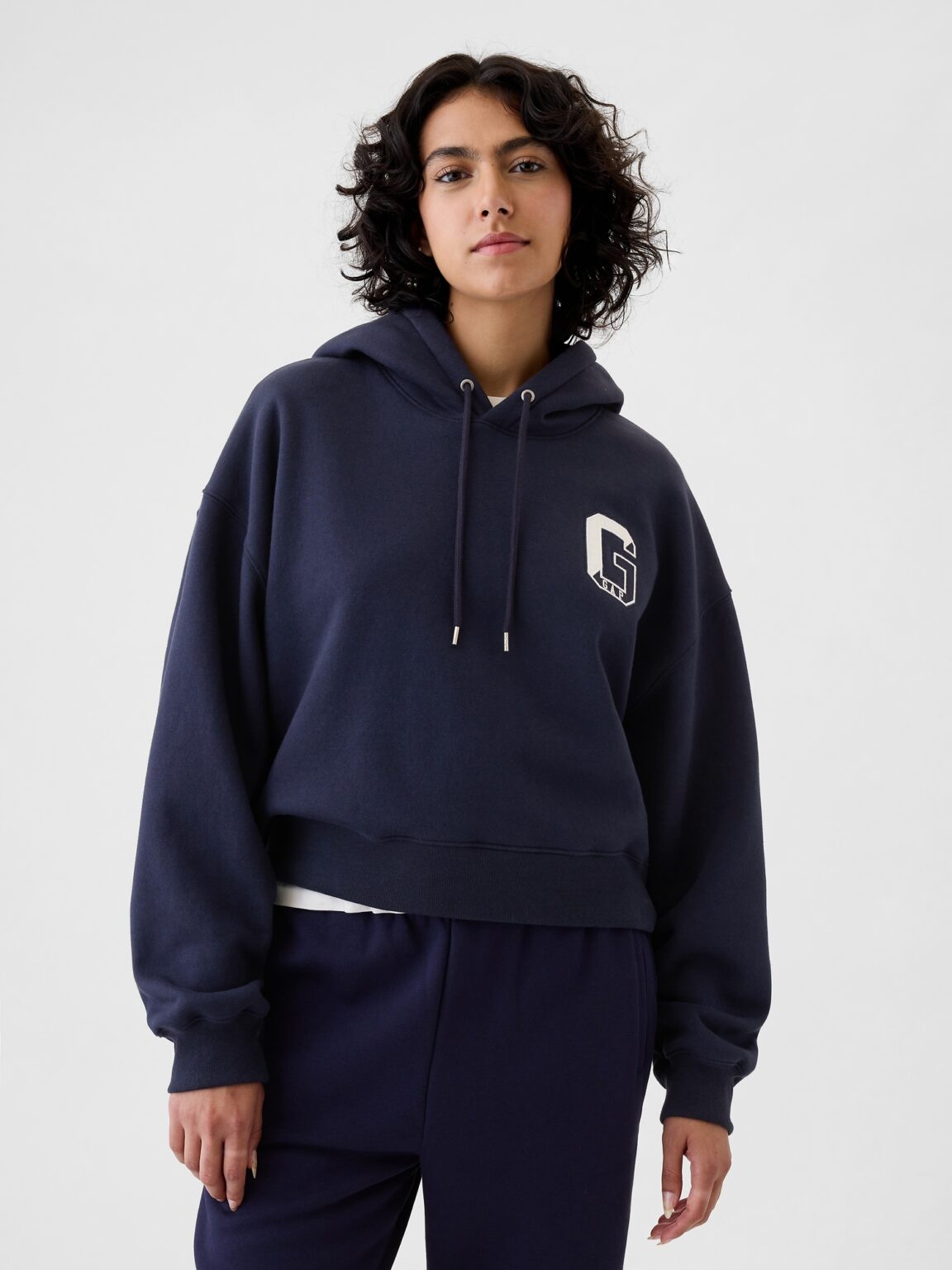 GAP Crop sweatshirt with logo - Women's