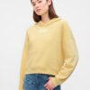 GAP Crop sweatshirt with logo - Women's