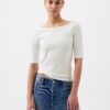 GAP Cropp T-Shirt with Neckline - Women