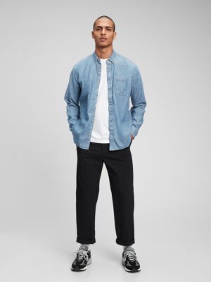 GAP Denim Shirt with Pocket - Men