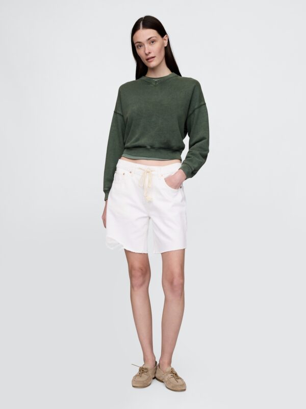 GAP Denim Shorts Mid Rise '90s Loose Bermuda - Women's