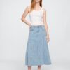 GAP Denim maxi skirt UltraSoft - Women's