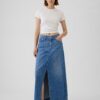 GAP Denim maxi skirt UltraSoft - Women's