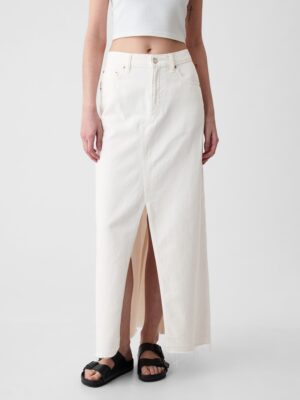 GAP Denim maxi skirt - Women