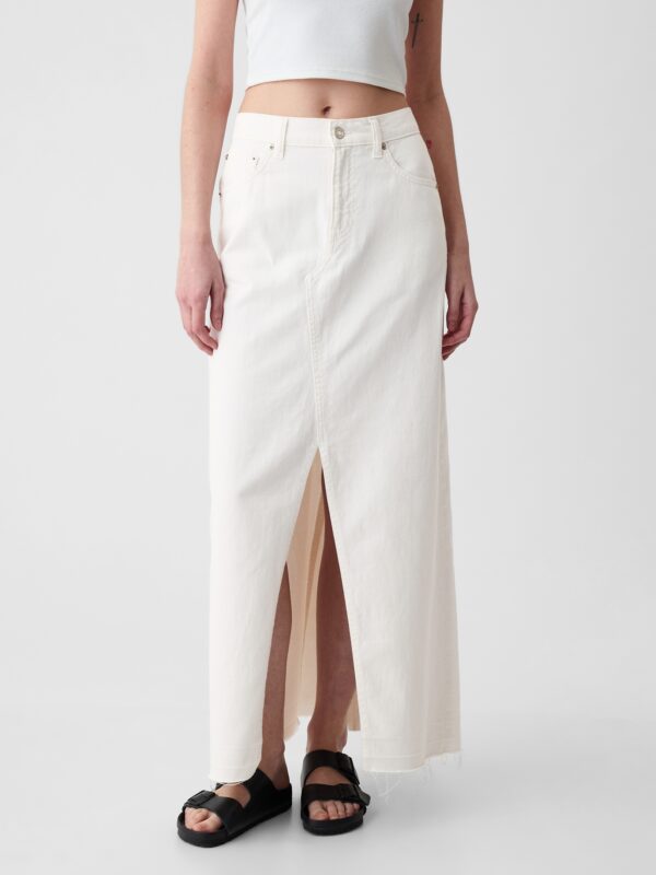 GAP Denim maxi skirt - Women