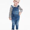 GAP Dětské džíny s laclem fodros vékony overall a Washwell