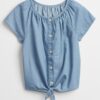 GAP Dětský felső chambray