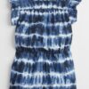 GAP Dětský overal tie-festék fodros romper