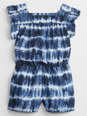GAP Dětský overal tie-festék fodros romper