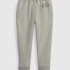 GAP Grey boys' sweatpants french terry logo
