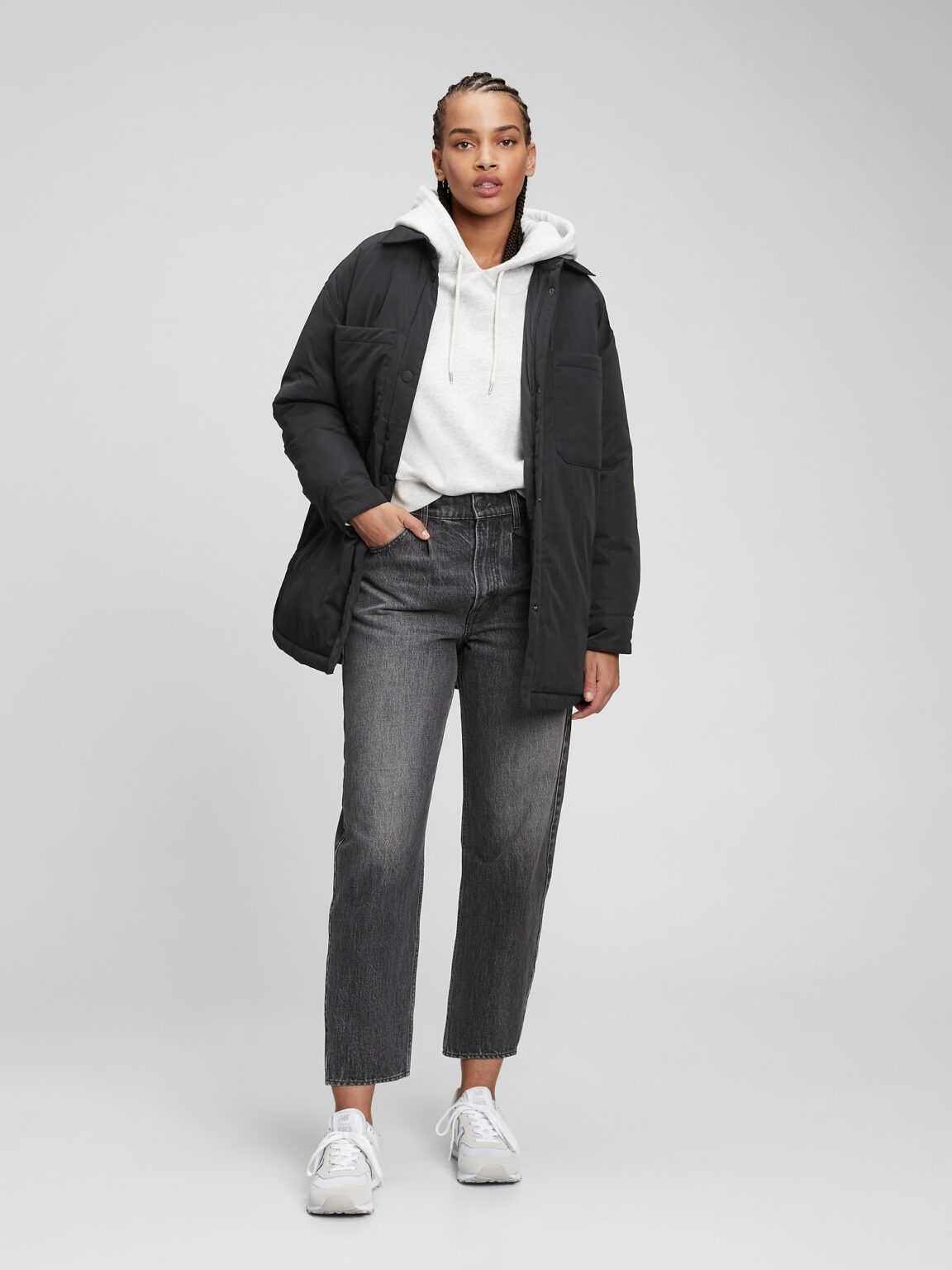 GAP Insulated Shirt Jacket - Women