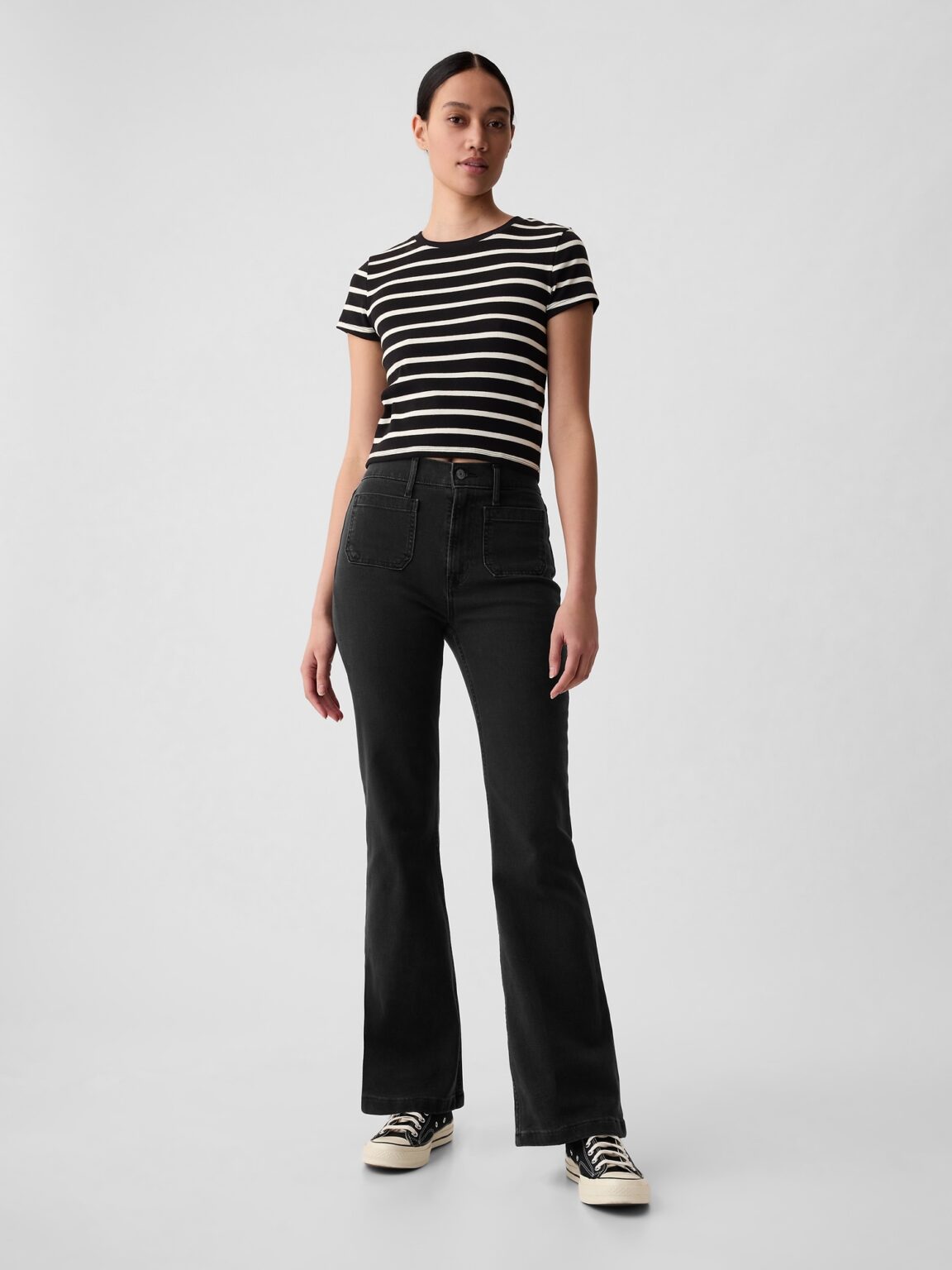 GAP Jeans High Rise '70s Flare - Women's