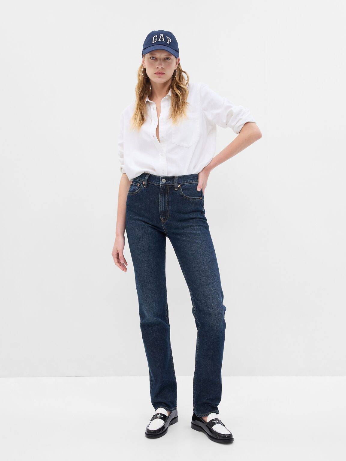 GAP Jeans High Rise '90s Straight - Women's