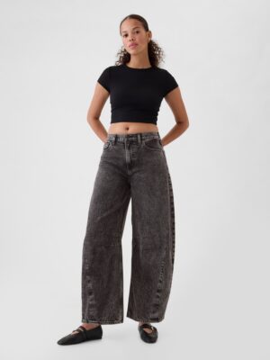 GAP Jeans Mid Rise Horseshoe - Women's
