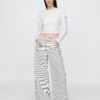 GAP Jeans Stripe Baggy - Women's